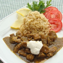Mogyorós csirkecurry