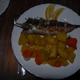 Grillezett fűszeres hal