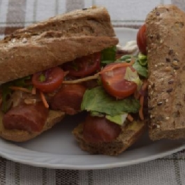 Paraszt hot dog