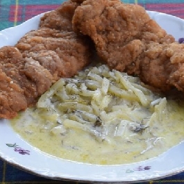 Tejszínes-citromos tökfőzelék