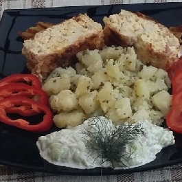 Túrós rakott csirkecomb