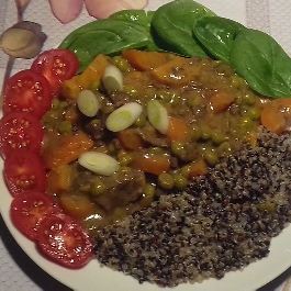 Marhacurry quinoával