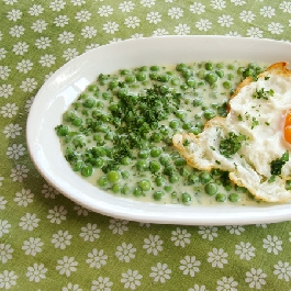 Zöldborsófőzelék