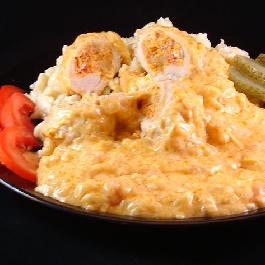 Sertésborda Csáky módra