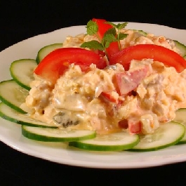 Csirkesaláta maradékból