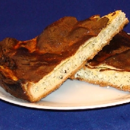 Kapros-túrós lepény 