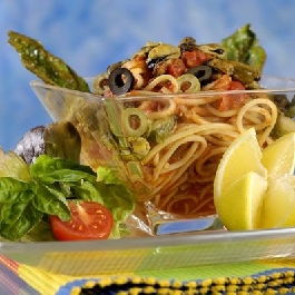 Kagylós spagetti