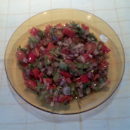 Kápiás rukkolasaláta