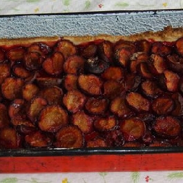 Omlós szilváslepény