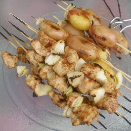 Csirkesaslik burgonyárssal