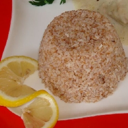 Kókuszos barna bulgur