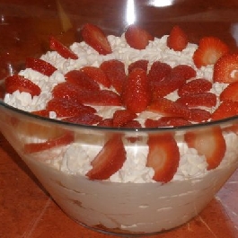 Puszedlis-epres krém