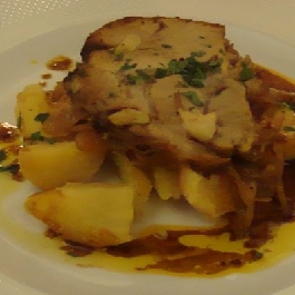 Konfitált sertéscsülök