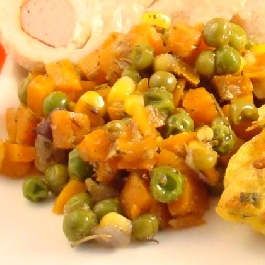 Zöldköret finom füvekkel