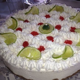 Zöldcitromos túrótorta